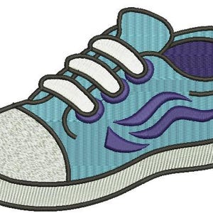 sneakers Machine Embroidery Designs, instantly download