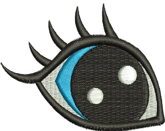 horse unicorn eye Deer BIG EYES, eyes for soft toys   Machine Embroidery Designs, instantly download