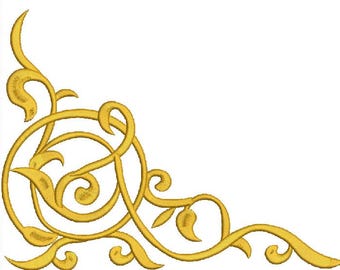 Oost-hoekpatroon borduurontwerp direct downloaden