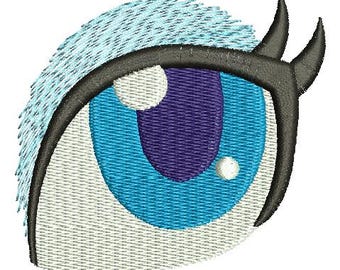 Eyes for Soft Toys (Pony, Unicorn, Horse, Deer) Machine Embroidery Designs – Instant Download