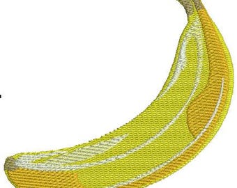 Motifs de broderie Machine banane, y compris la taille du bonnet, à télécharger instantanément
