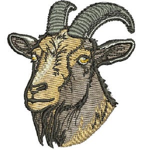 Widderkopf Stickdateien für die Stickmaschine