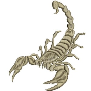 scorpion Machine Embroidery Designs, instantly download