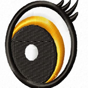 Cartoon toy eyes  Machine Embroidery Designs, instantly download