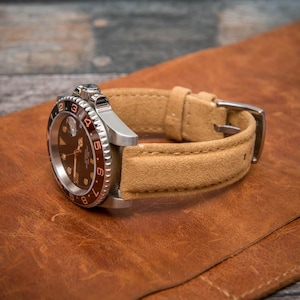Alcantara Watch Strap, Premium Alcantara Watch Band 20 mm, 22 mm.