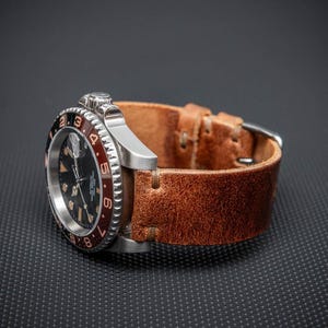 Eichmüller Cinturino per orologio cinturino in pelle aspetto vintage