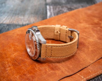 Correa de lona de liberación rápida para reloj: estilo militar resistente (20 mm, 22 mm)