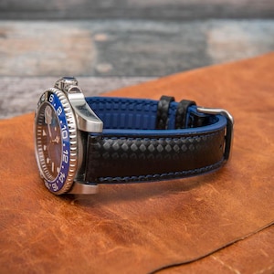 FKM Hybrid Pro Strap – Premium Rubber Watch Band