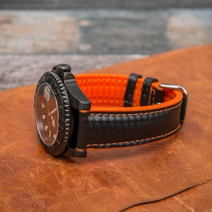 FKM Hybrid Pro Strap – Premium Rubber Watch Band