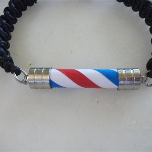 Thick Type, Barber Pole Men Bracelet image 2