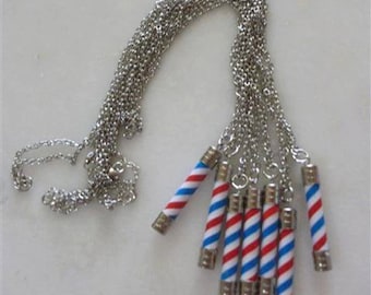 Barber Pole Necklace