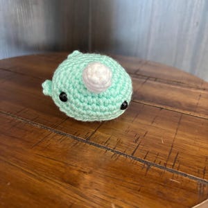 Crochet Amigurumi Small Narwhal Plush