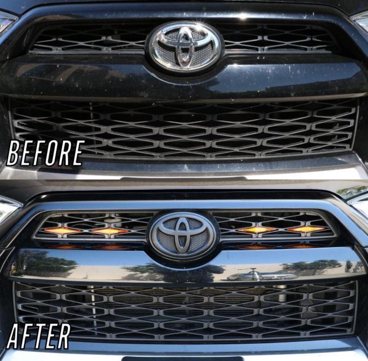 5-pece Blackout Emblem Overlay Kt for 2014-2024 4runner SR5 – Sleek Matte Black Fnsh - Etsy