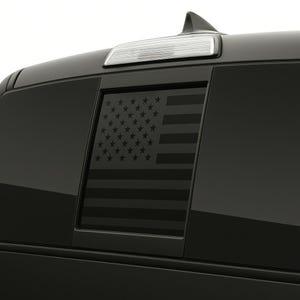 Rear Middle Window American Flag Decal for 2016–2023 Tacoma