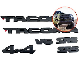 Blackout emblem Overlay Kit Tacoma 2016-2023