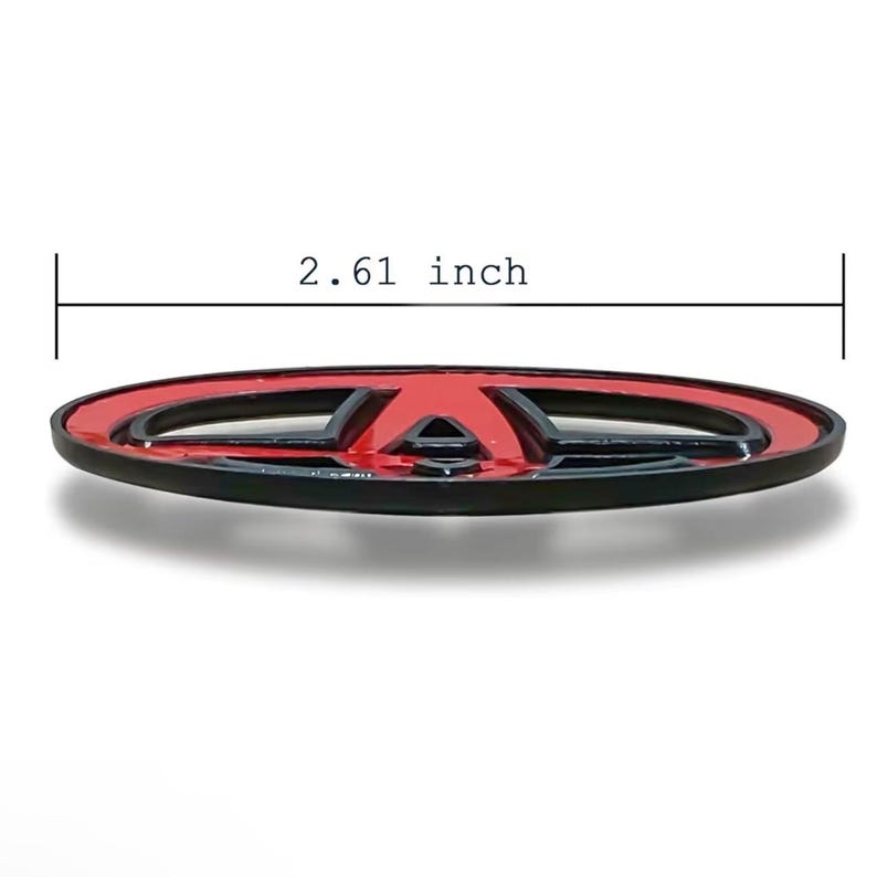 3D ABS Steering Wheel Emblem Sticker Car Badge Universal Fit bild 4