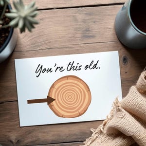 The Truth is in the Rings - Printable Greeting Card - Digital Download - Instant Download Card for Your Friend, Co-Worker, Family