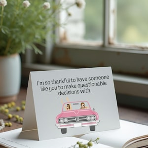 Seamos salvajes y libres - Tarjeta de felicitación imprimible - Descarga digital - Tarjeta de descarga instantánea para celebrar las amistades en tu vida