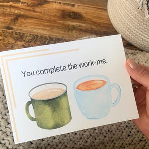 Carte d'amitié au travail motivante et amusante - carte de voeux imprimable - téléchargement numérique - carte à téléchargement immédiat pour célébrer les meilleurs amis du travail