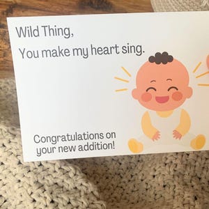 Félicitations et fête de bébé - carte de voeux imprimable - téléchargement numérique - carte à téléchargement immédiat pour la naissance d'un enfant, adoption