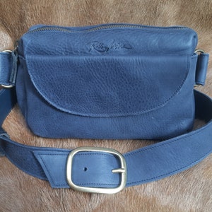 leather soft fanny pack