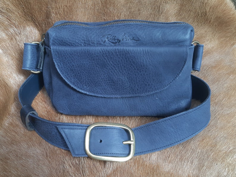 leather soft fanny pack
