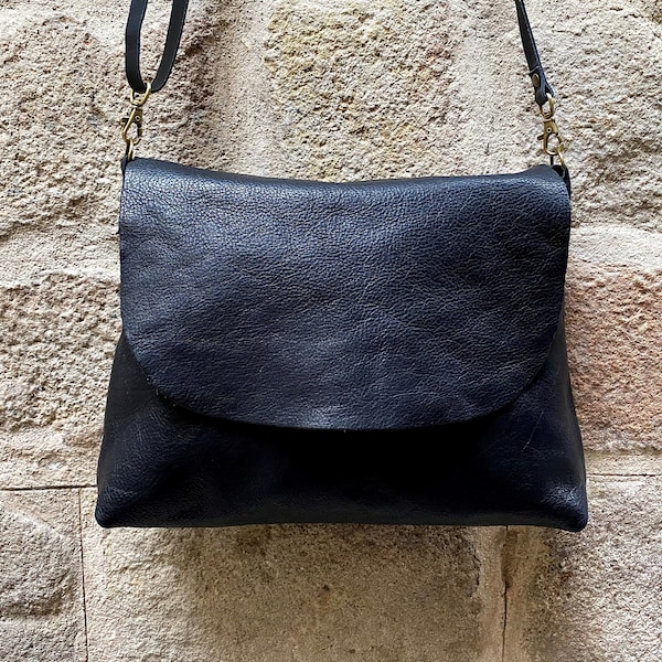 Lightweight Soft Leather Handbags Etsy