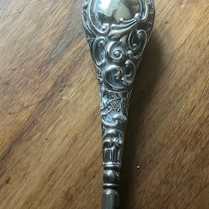 Große Silber Boot Haken-28cm
