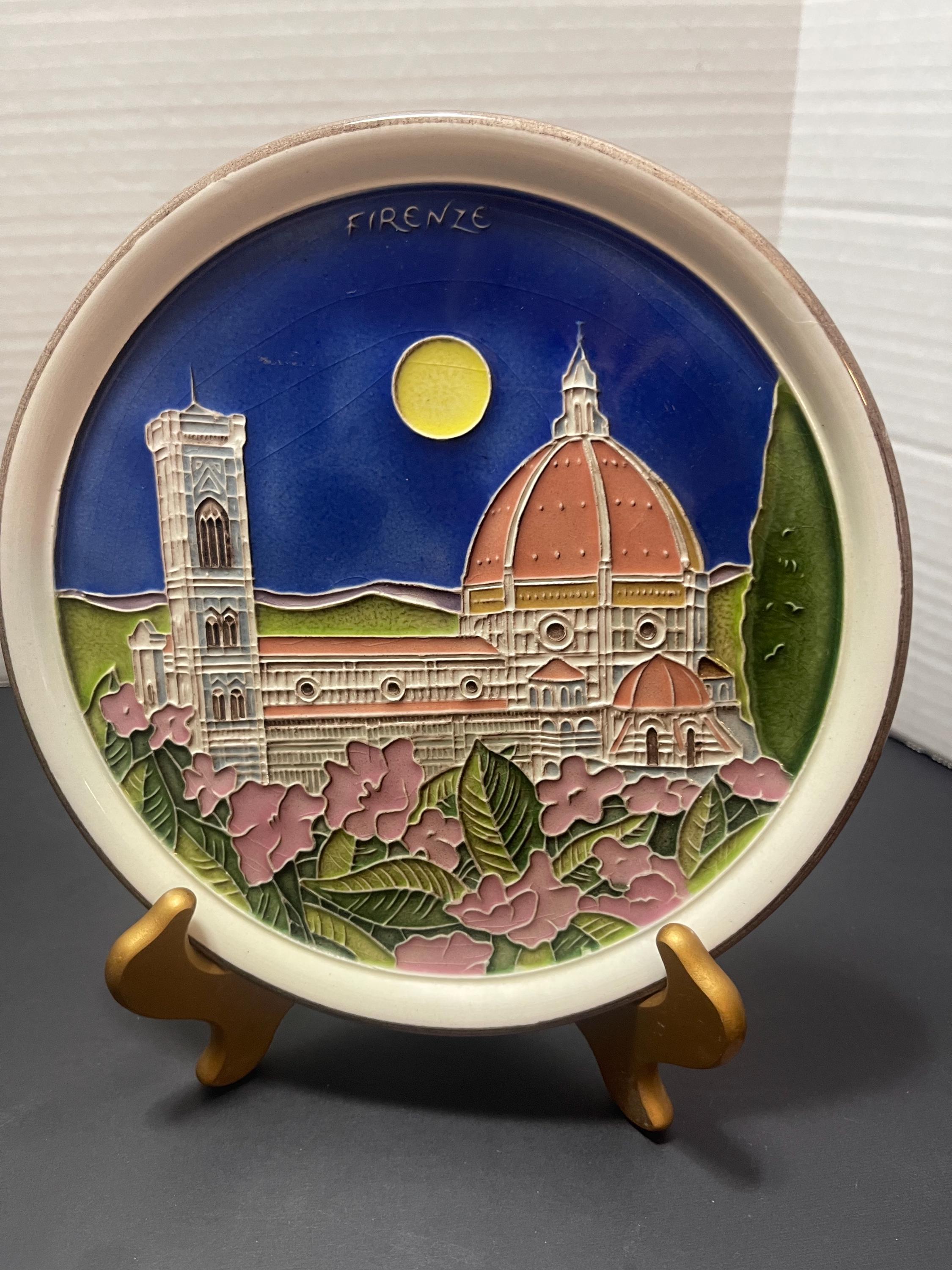 Firenze Plates - Etsy Vintage 8\