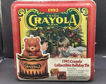 Vintage Crayola-collectie voor de feestdagen 1992: eerste in serie, nieuw in verpakking