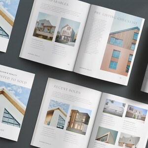 Real Estate Listing Presentation | Real Estate Marketing | Canva Template | Listing Consultation | Home Seller Guide | Pre-Listing Template
