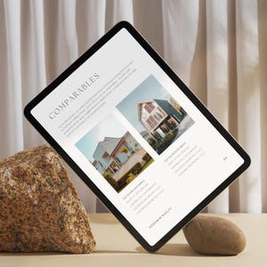 Real Estate Listing Presentation | Real Estate Marketing | Canva Template | Listing Consultation | Home Seller Guide | Pre-Listing Template