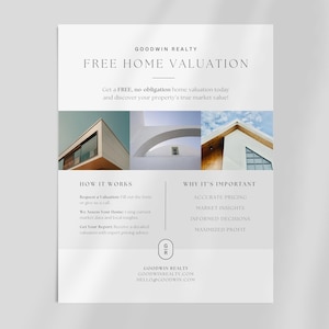 Real Estate Templates | Real Estate Marketing | Real Estate Flyer | Home Value | Agent Mailer | Home Valuation | Home Seller Guide