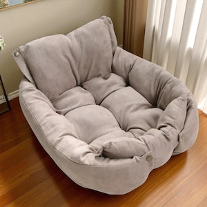 3-in-1 Dog Cat Bed Mat | Soft Warm Winter Pet Nest, Sofa, or Cushion | Cozy Sleeping Pad for Puppies Kittens | Gift for Pet Owners