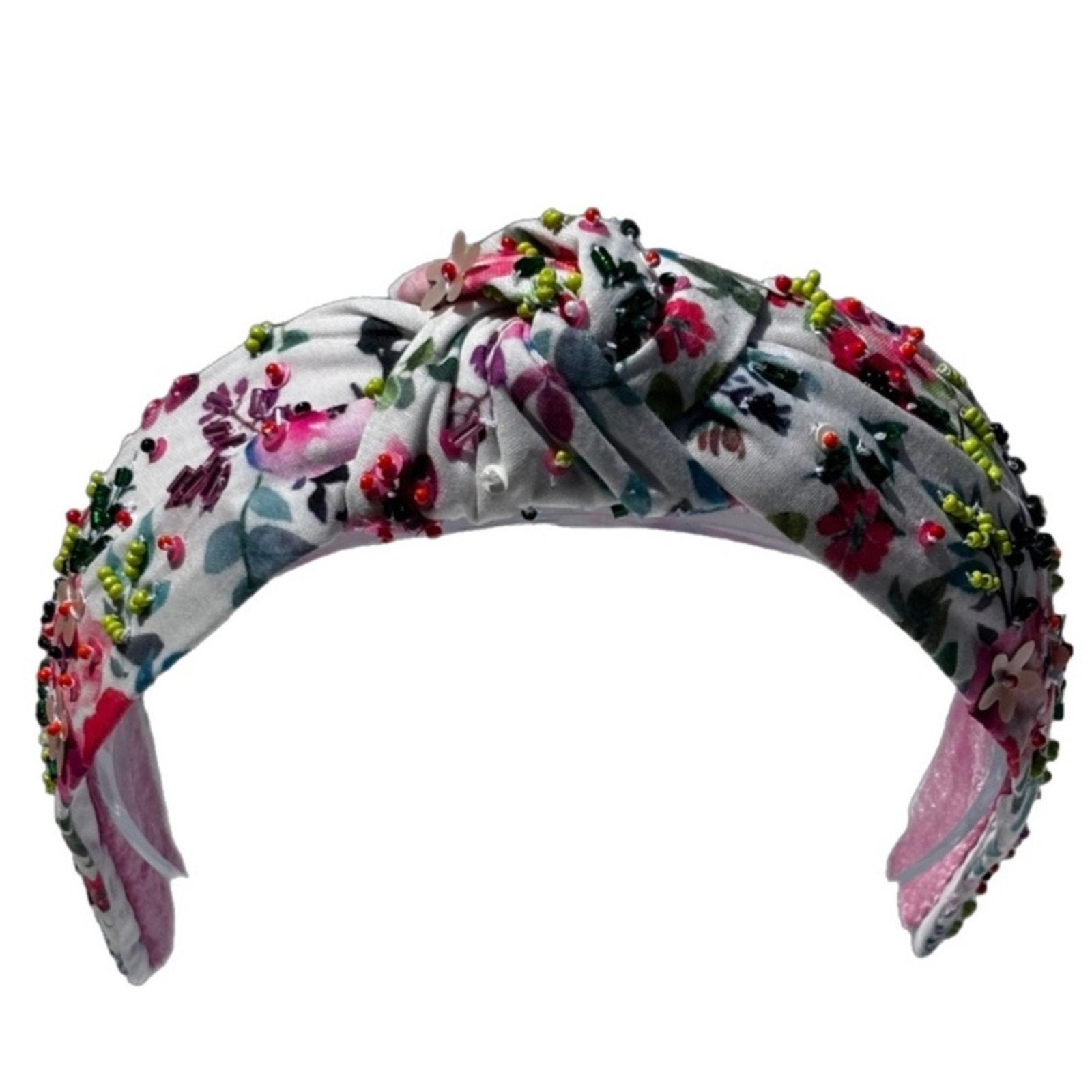 The Summer Floral Beaded Headband - Etsy