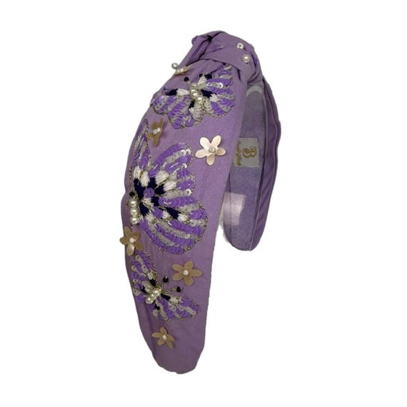 The Purple Emperor Butterfly Brooke Shade Exclusive Headband  display picture 1
