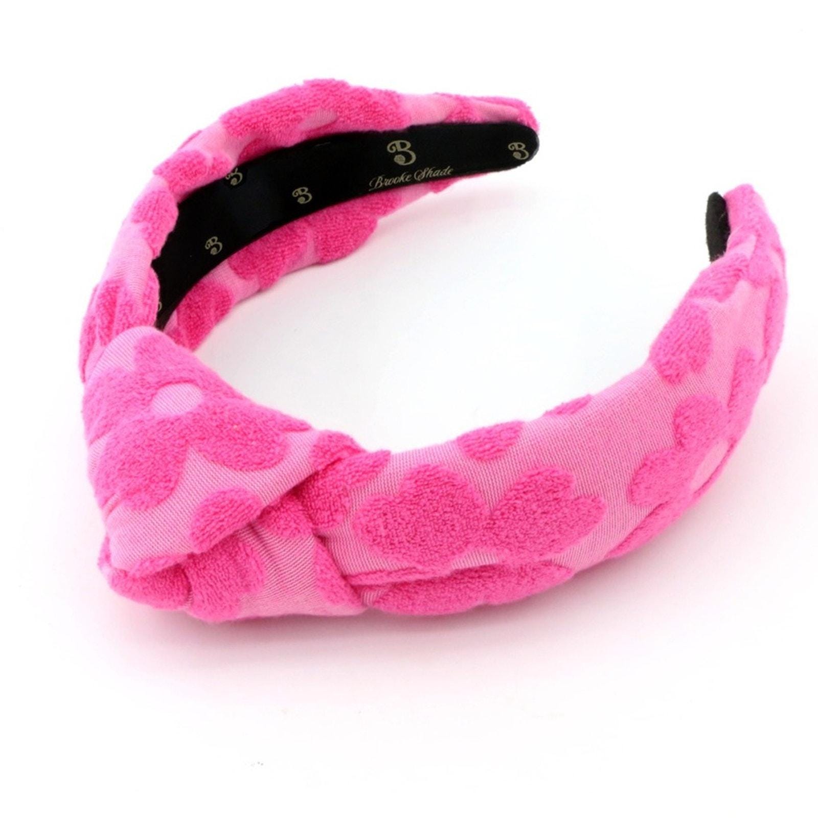330. The Brooke Shade Blush Pink Neoprene Headband Pale Pink No Slip Yoga Headband | MandaBees – MandaBees  main image 4