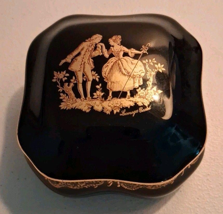 Limoges Castel France 22k Gold - Etsy