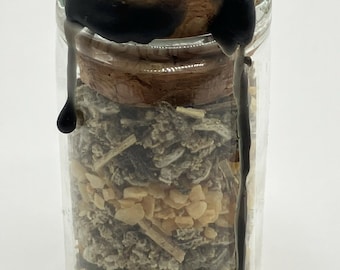 Wiccan Protection Spell Jar (10 ML) for Negative Energy, Spiritual Protection, and Grounding