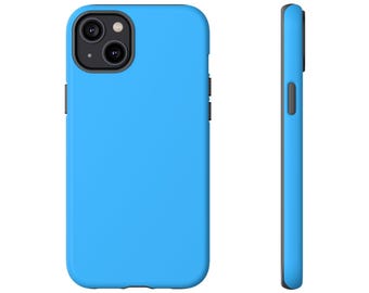 Blue Phone Case, Baby Blue iPhone 16 Case, iPhone 14, iPhone 11 Case, Blue iPhone Case, Blue Samsung Case, Blue Pixel Case, Gifts Under 30