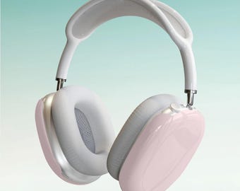 Ballet Pink AirPod Max Cases, Stylish Coquette Style Headphone Cover, Earphone Holder, Accessory for Music Lovers, Gift for Tech Lovers