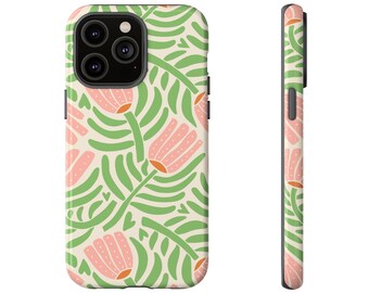 Retro bloemen telefoonhoesje, iPhone 17-hoesje, iPhone 16, 15, 14, iPhone 11-hoesje, iPhone-hoesje, Samsung-hoesje, pixelhoesje, valentijnscadeau