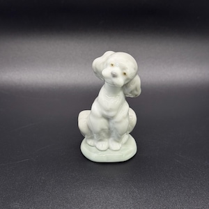 Lladró &quot;A Friend for Life&quot; Porcelain Poodle Figurine with Original Box, Collectors Society Item 7685, Retired 2000, Made in Spain