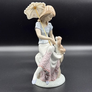 Lladro Girl Parasol - Etsy