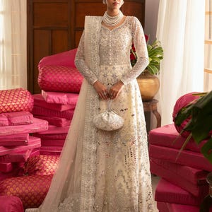 Pakistani Wedding Dress | Indian Wedding Lehenga | Indian Wedding Maxi for Women | Gulaal Designer Nikkah Dress | Custom Size