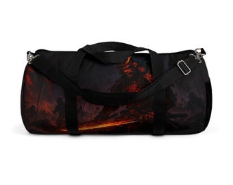 Samurai Warrior Duffel Bag | Japanese Art Gym Bag