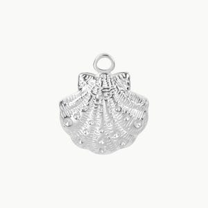 Seashell Charm - Silver