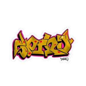 Graffiti Stickers, Hip Hop Art Decals, Urban Street Art Sticker Pack, Graffiti Decor, Laptop Decal
