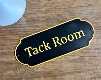 Custom Barn Sign, 3D Printed Horse Name Plate, Personalized Gift