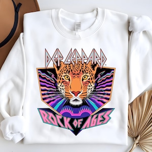 Def Leppard Rock of Ages Digital Sublimation DTF DTG Print